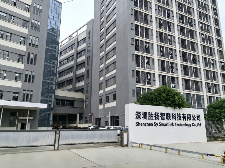 Computer hardware manufacturer and electronics assembly factory workshop